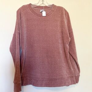 Jockey Women's Crew Neck Sweater - Dusty Rose    PTP 24-27